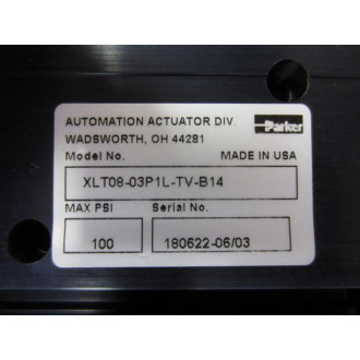 Parker XLT08-03P1L-TV-B14 Thruster Slide XLT0803P1LTVB14 - New No Box