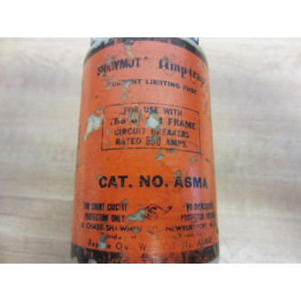 Shawmut A6MA Amp-Trap Current Limiting Fuse Tested - Used
