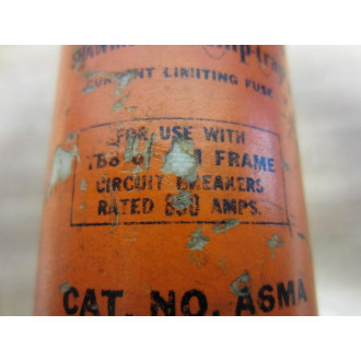 Shawmut A6MA Amp-Trap Current Limiting Fuse Tested - Used