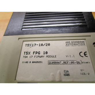 Schneider TSX FPG 10 Fipway Module TSXFPG10 V: 1.1 - Used