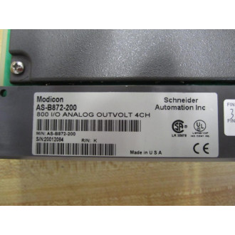 Schneider AS-B872-200 ASB872200 Modicon Module