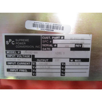 Modicon AS-P933-001 Power Supply Module ASP933001 - Refurbished