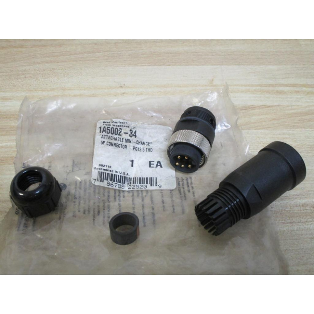 Brad Harrison  Daniel Woodhead 1A5002-34 Connector