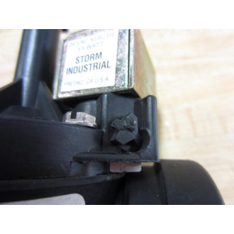 Storm Industrial 1" 24VAC Solenoid Valve - Broken Lever - Used