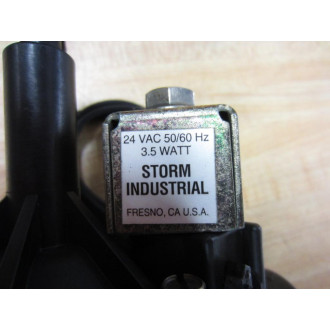 Storm Industrial 1" 24VAC Solenoid Valve - Broken Lever - Used