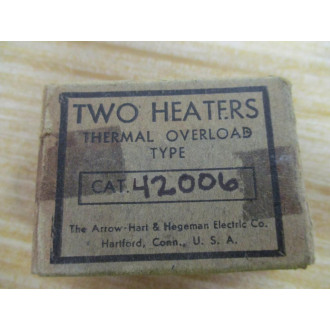 Arrow Hart 42006 Overload Relay Heater Element (Pack of 2)