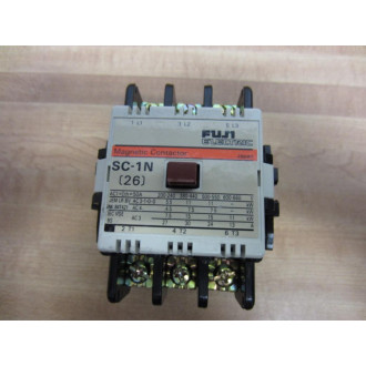 Fuji Electric SC-1N Magnetic Contactor SC1N 4NC0T0 - Used