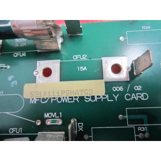 General Electric 531X111PSHATG2 MFCPower Supply Card - Used
