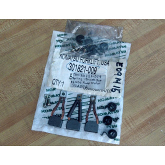 Komatsu 301821-009 Carbon Brush Kit 301821009 3 Carbon Brushes