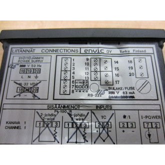 Envic DP-151 Programmable Panel Meter - Used