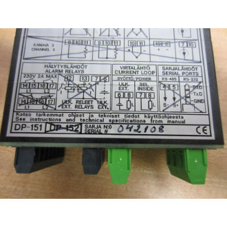 Envic DP-151 Programmable Panel Meter - Used