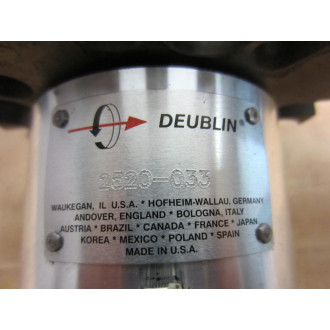 Deublin 2520-033 Deuplex Union