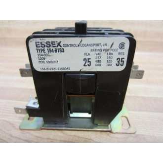 Essex 154-B1B3 Contactor WOut Screws - Used