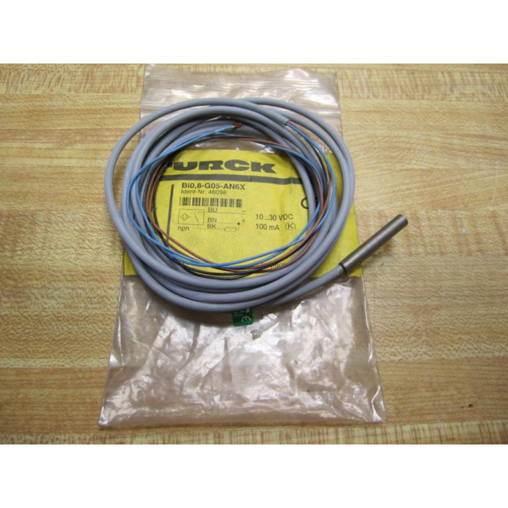Turck Bi0,8-G05-AN6X Bi0.8-G05-AN6X Sensor 46098 Bi08G05AN6X