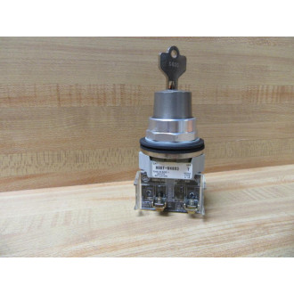 Allen Bradley 800T-H4803 Keyed Selector Switch W (2) 800T-XD1 - New No Box