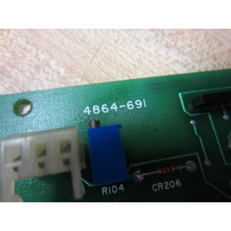 Lorain 4864-691 Circuit Board 4864691 3156-713 (2) - Used