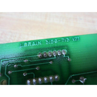 Lorain 4864-691 Circuit Board 4864691 3156-713 (2) - Used