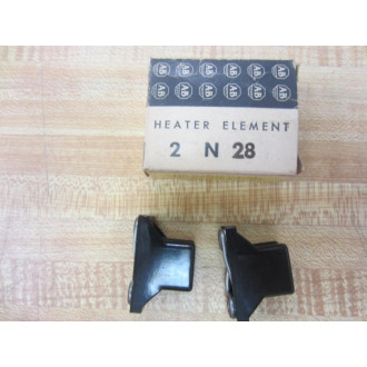 Allen Bradley N28 Overload Relay Heater Element (Pack of 2)