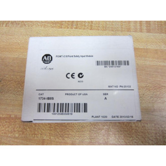 Allen Bradley 1734-IB8S Input Module 1734-1B8S Factory Sealed Series A