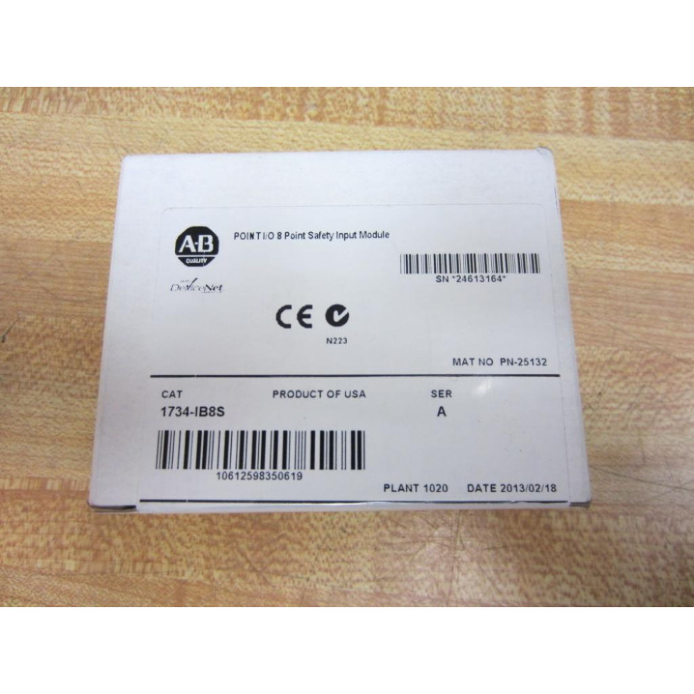 Allen Bradley 1734-IB8S Input Module 1734IB8S Factory Sealed Series A