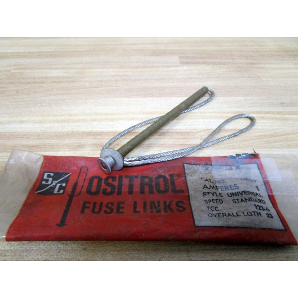 S & C Positrol 64001 Fuse Link  64001