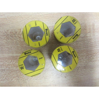 Buss W-5 Bussmann Plug Fuse Cross Ref 1DC12 (Pack of 4)