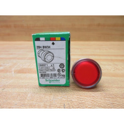 Schneider Telemecanique ZB4BW34 Illum. Push Button Red