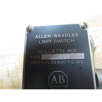 Allen Bradley 801-ASA11 Limit Switch 801ASA11 Series A
