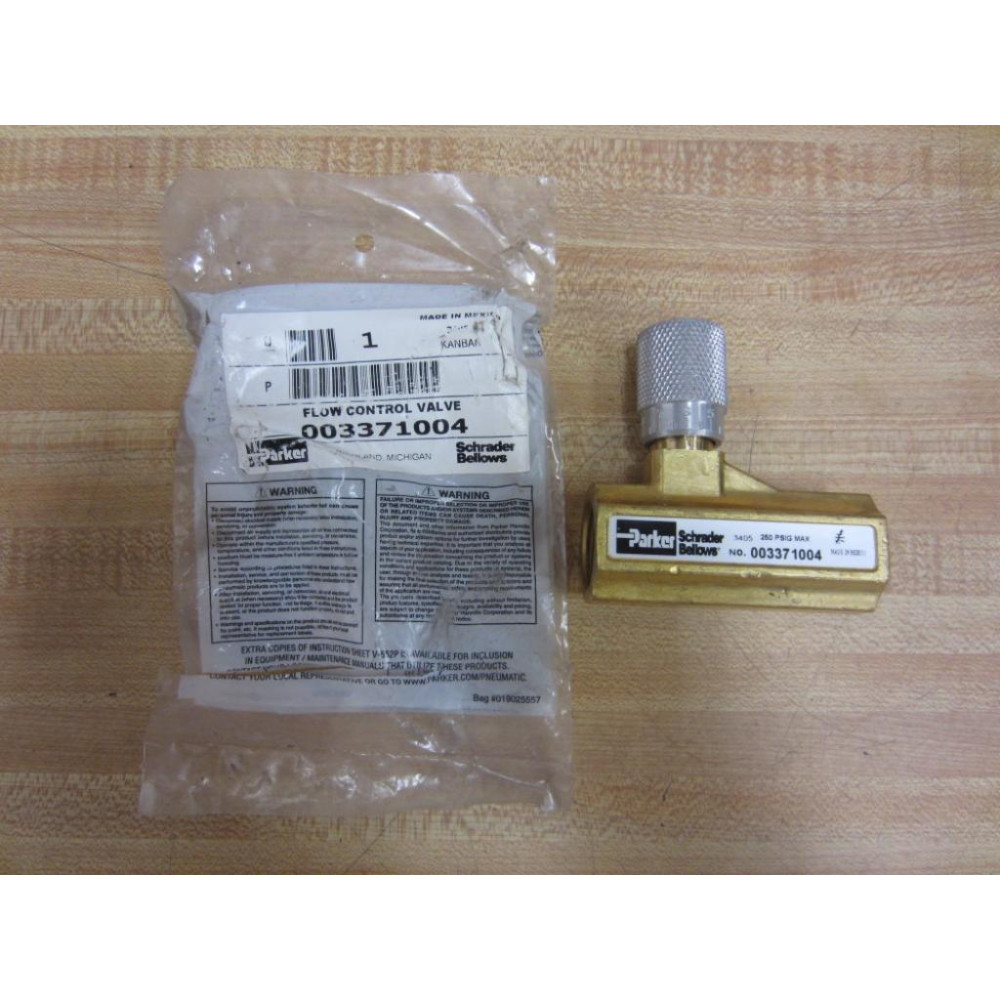Parker 003371004 Flow Control Valve 3371004