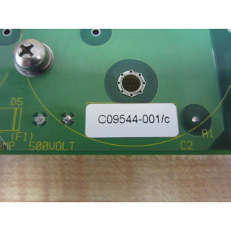 Moog C09544-001C C09544001C Circuit Board Rev B - Used