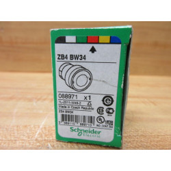 Schneider Telemecanique ZB4BW34 Illum. Push Button Red
