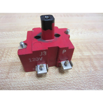 Cutler Hammer 10250T Eaton Red Contact Block 120V - Used