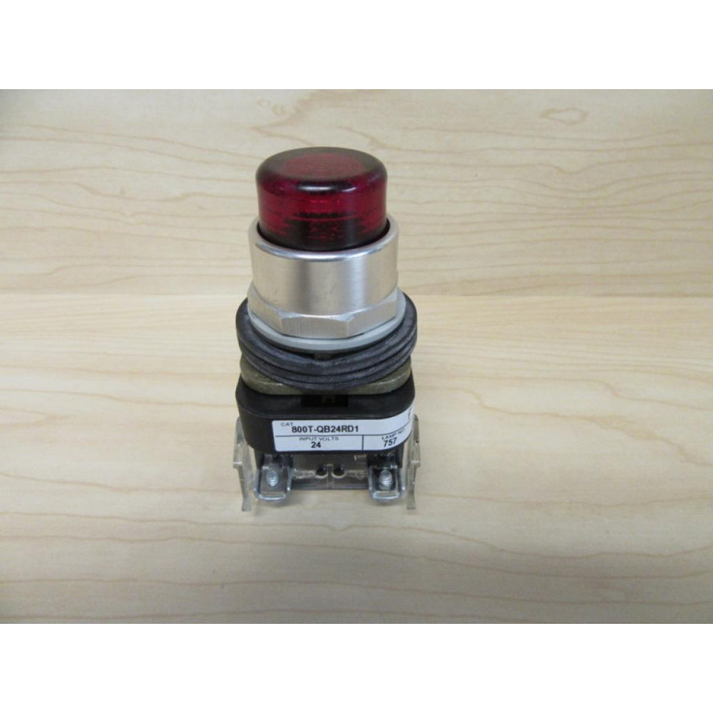 Allen Bradley 800T-QB24RD1 Push Button 800TQB24RD1 Series T - Used