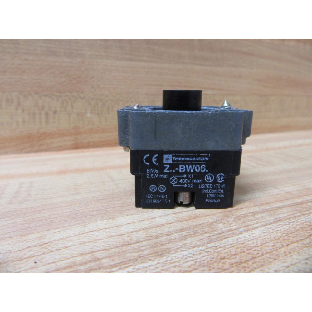 Telemecanique ZB2-BW060 Light Module ZB2BW060 28007 WO Bulb - New No Box