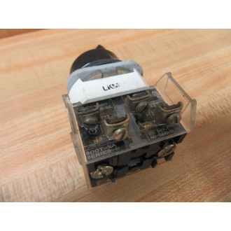 Allen Bradley 800H-HR2 Selector Switch 800HHR2 W (2) 800T-XA - Used