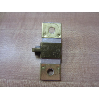 Square D B5.50 Overload Relay Heater Element B550 (Pack of 2) - Used