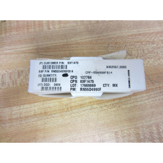 Vishay RN55D4990FB14 Resistor (Pack of 62)