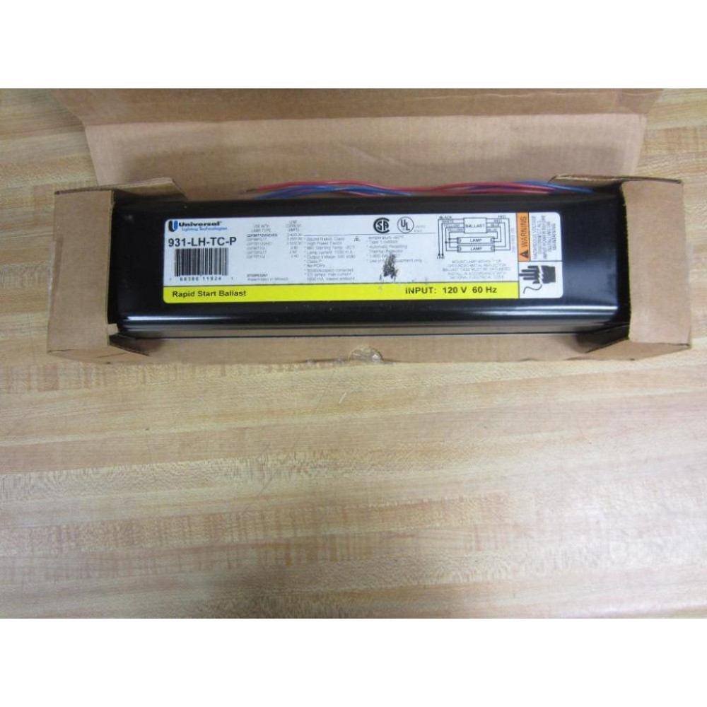 Universal Lighting 931-LH-TC-P Ballast 931LHTCP000I