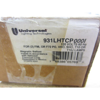 Universal Lighting 931-LH-TC-P Ballast 931LHTCP000I