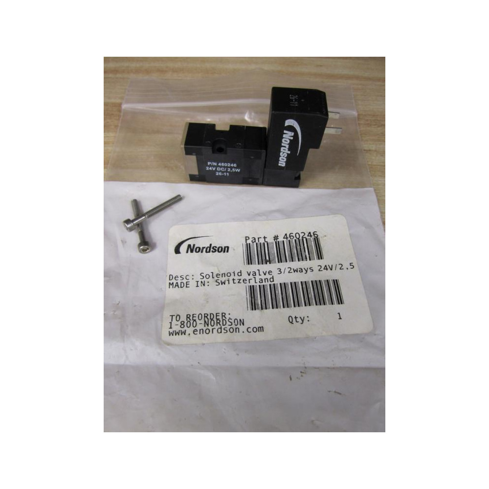 Nordson 460246 Solenoid Vlave