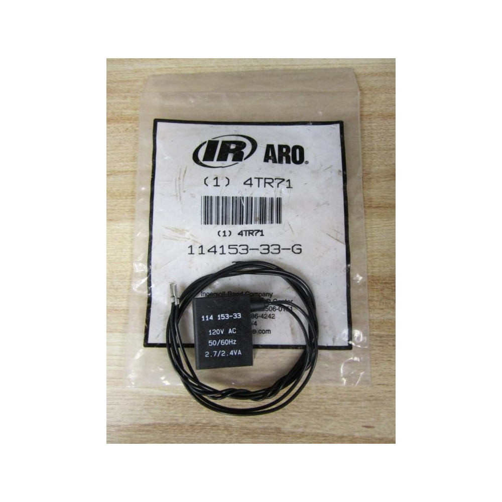 Ingersoll-Rand Company 4TR71 Solenoid Coil 114153-33-G