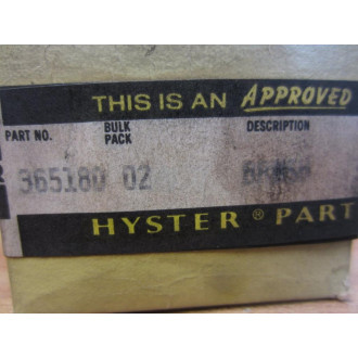 Hyster 365180 Carbon Brush Pair 0365180 (Pack of 4)