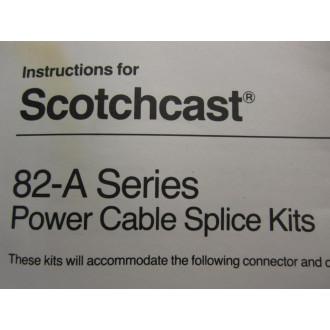 3M 82-A2 Power Cable Splice Kit 82A2