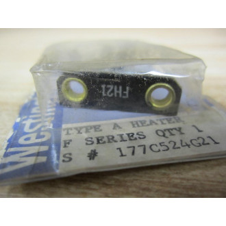 Westinghouse H21 Overload Heater 177C524G21 FH21