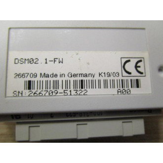 Indramat DSM02.1-FW Software Module DSM021FW - Used