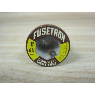 Bussmann T-6-14 Fusetron Plug Fuse T614 (Pack of 4)