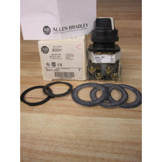 Allen Bradley 800H-JR2A Selector Switch 3Pos 800HJR2A Ser F w800T-XA