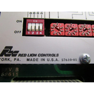 Red Lion Controls SERIES 600 Meter 57610-01 58611 - Used