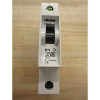 Siemens 5SX21D16 Circuit Breaker - New No Box
