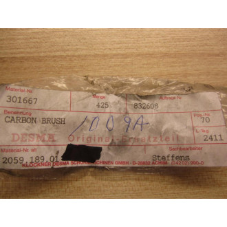 Klockner 100-9A Carbon Brush 832608 (Pack of 4) - New No Box
